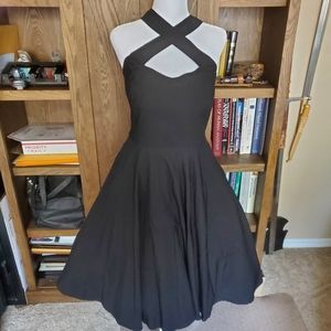 Vintage inspired Pin up dress with pockets